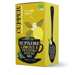 CUPPER Supreme – Infuso Limone e Zenzero