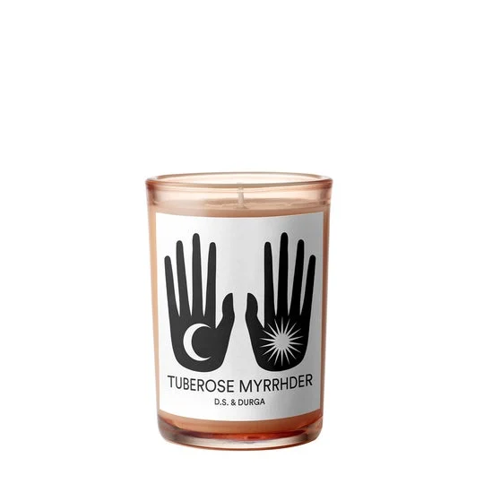 D.S. & Durga Tuberose Myrrhder Candela