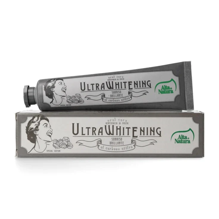Alta Natura Dentifricio Ultra Whitening Carbone Attivo 75ml