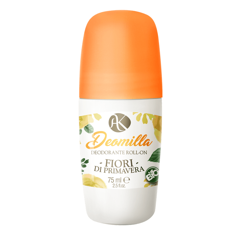 ALKEMILLA Deomilla Deodorante Roll-On – Fiori di Primavera