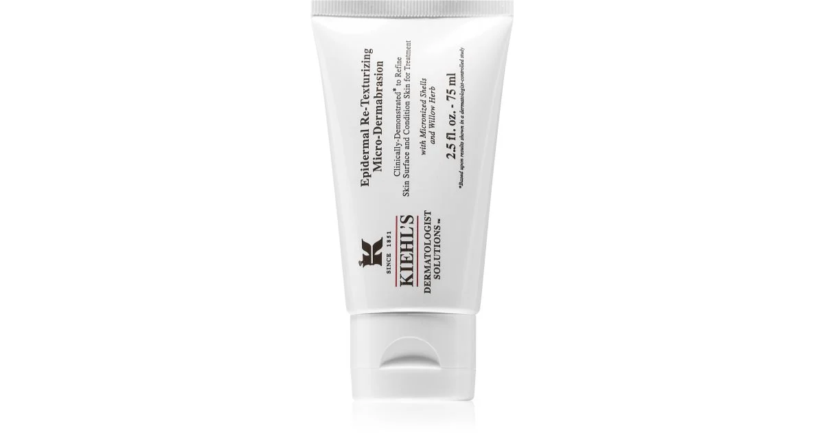 Kiehl'S Dermatologist Solutions Epidermal Re-Texturizing Micro-Dermabrasion Scrub Per Tutti I Tipi Di Pelle, Anche Quelle Sensibili 75 Ml