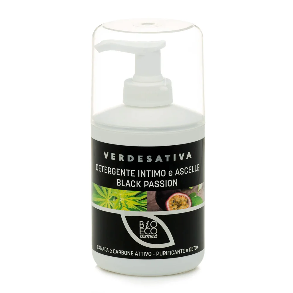 VERDESATIVA Detergente Intimo e Ascelle Black Passion
