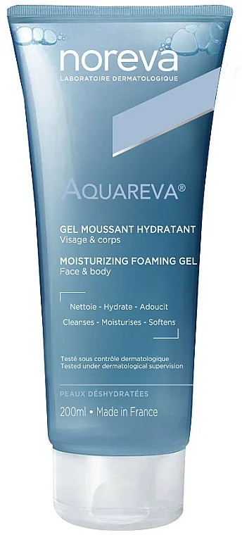 Gel detergente idratante viso e corpo