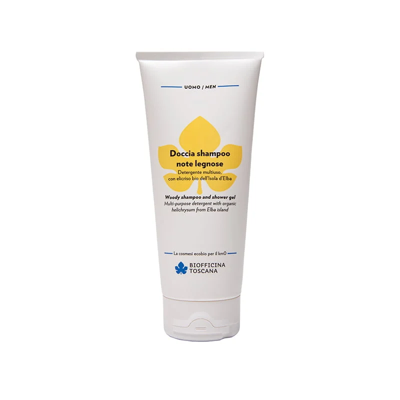 BIOFFICINA TOSCANA Uomo – Doccia Shampoo Note Legnose