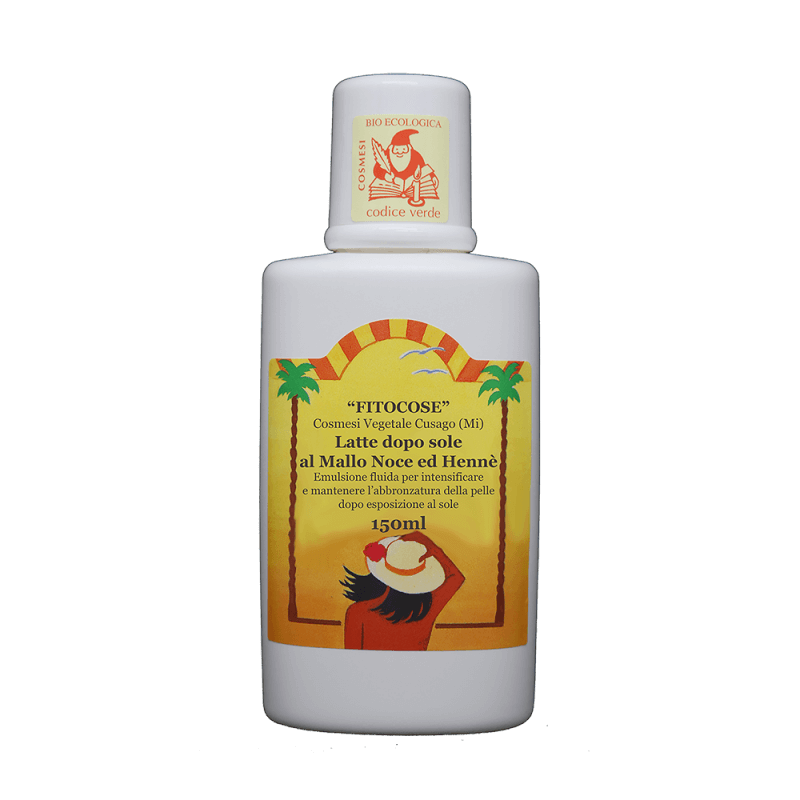 FITOCOSE Latte Doposole al Mallo Noce e Henne