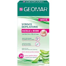 GEOMAR Strisce Depilatorie Ascelle e Bikini