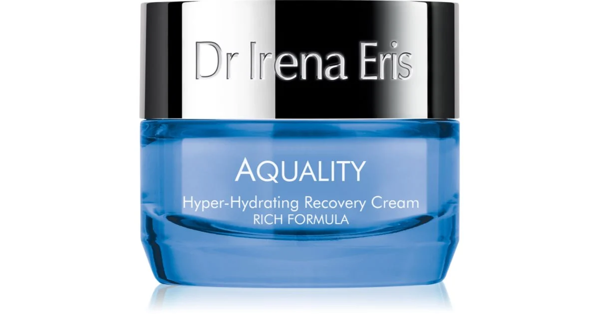 Dr Irena Eris Aquality Iper-Idratante Recovery Crema Ricca Formula Di Idratazione Profonda Antirughe 50 Ml