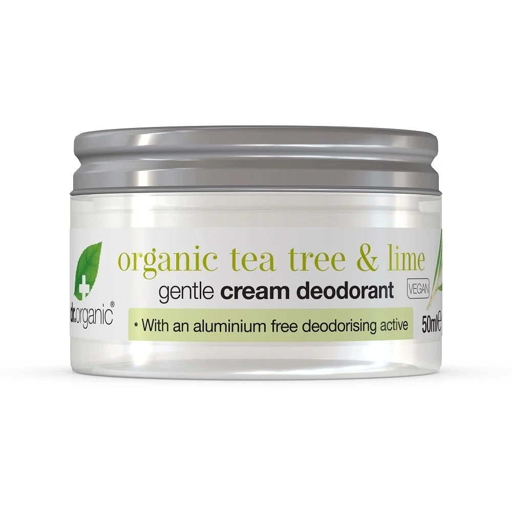 DR ORGANIC Deo Crema – Tea Tree e Lime