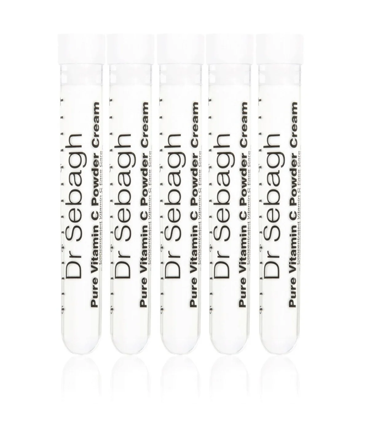 Set Dr Sebagh Crema in Polvere di Vitamina C Pura Crema Rivitalizzante Viso 5 pezzi 1,95g