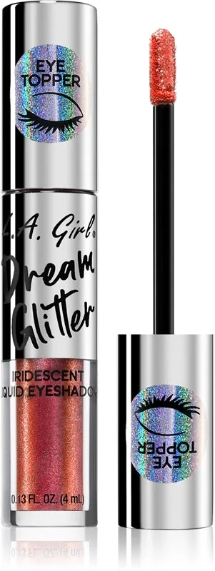L.A. Girl Cosmetics Dream ombretti liquidi glitter colore Firecracker 4 ml