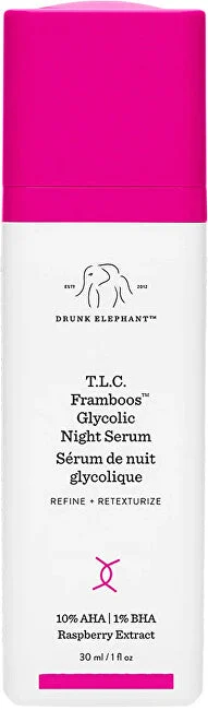 Drunk elephant TLC Framboos Siero Notte Glicolico 30 ml