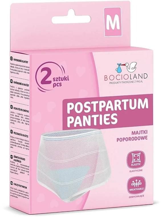 Mutande a rete post parto, taglia M