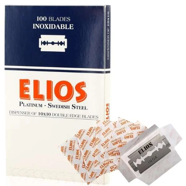 LAMA ELIOS PLATINUM SWEDISH STEEL 10 CONFEZIONI DA 10 LAME