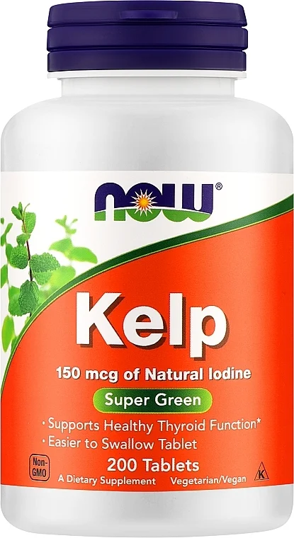 Integratore alimentare "Kelp con iodio", 150 mcg