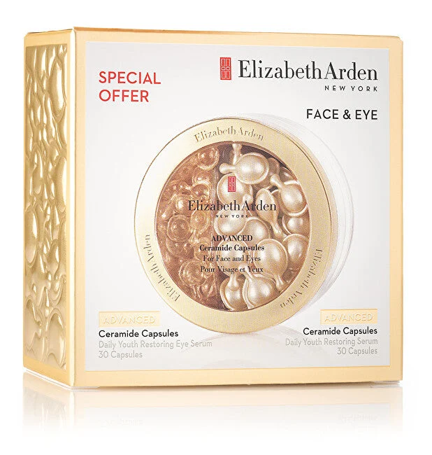 Elizabeth Arden Set Regalo Advanced Ceramide Capsules Per La Cura Di Viso E Occhi Per Pelli Mature