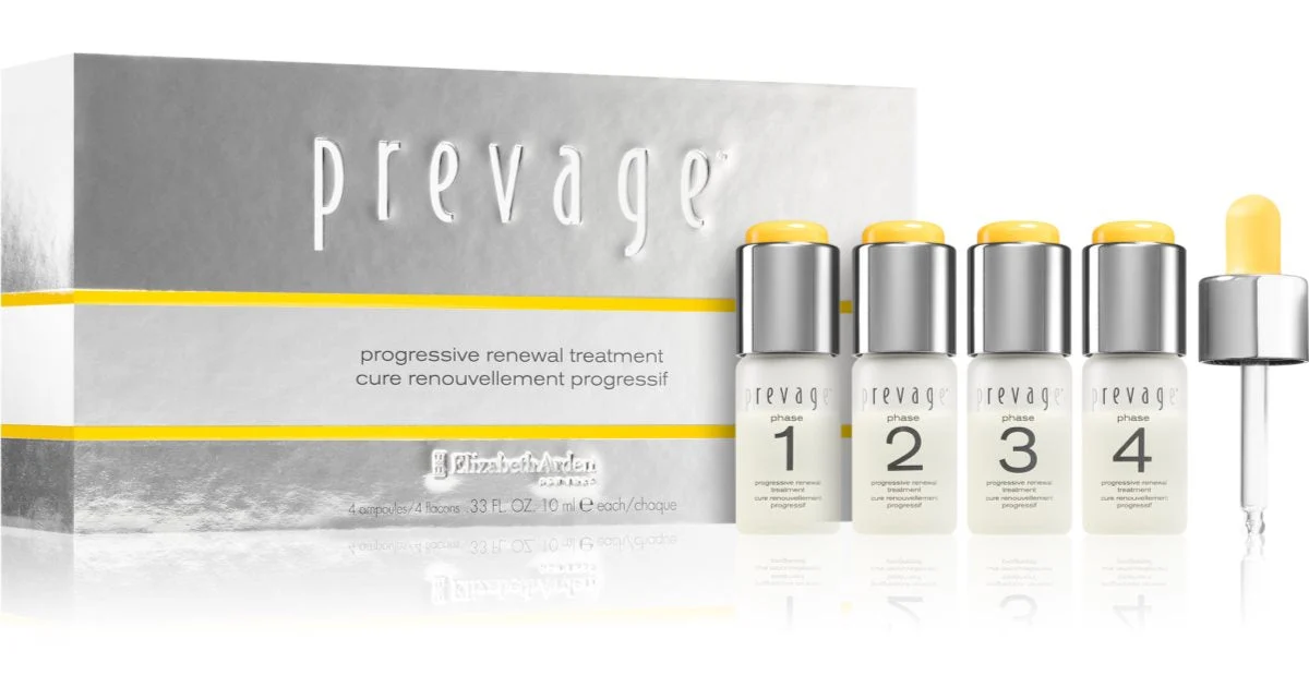 Elizabeth Arden Prevage Trattamento Rigenerante Per Una Pelle Luminosa E Liscia 4 X 10 Ml