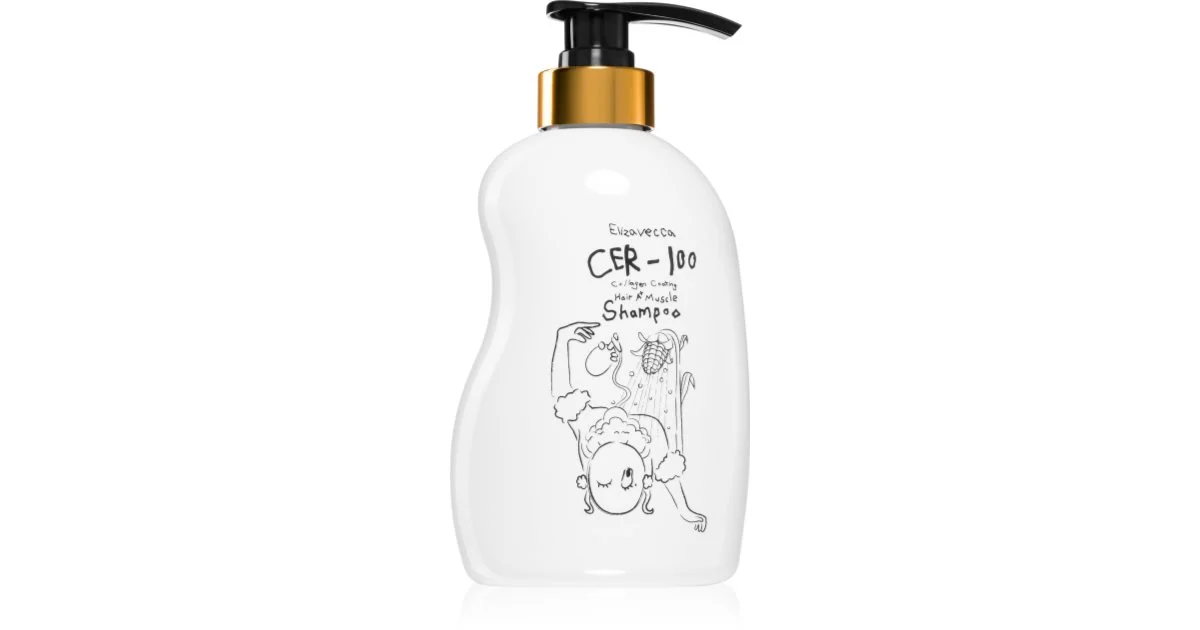 Elizavecca Cer-100 Collagen Coating Muscle Shampoo Di Pulizia Profonda Con Collagene 500 Ml