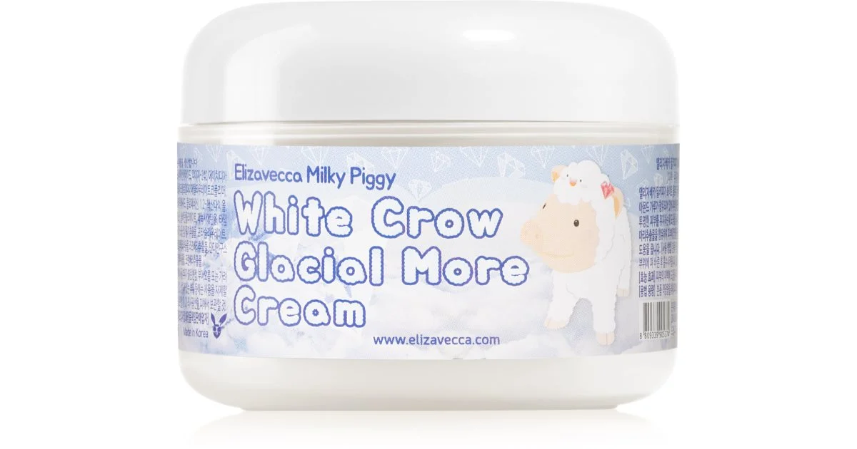 Elizavecca Milky Piggy White Crow Glacial More Crema Idratante Illuminante 100 Ml
