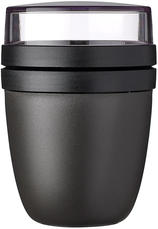 Mepal Ellipse lunch box colore Nordic nero, 500 + 200 ml 500 ml
