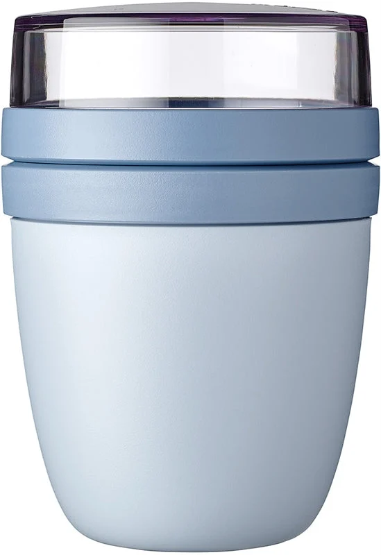 Mepal Ellipse lunch box colore Nordic Blue, 500 + 200 ml