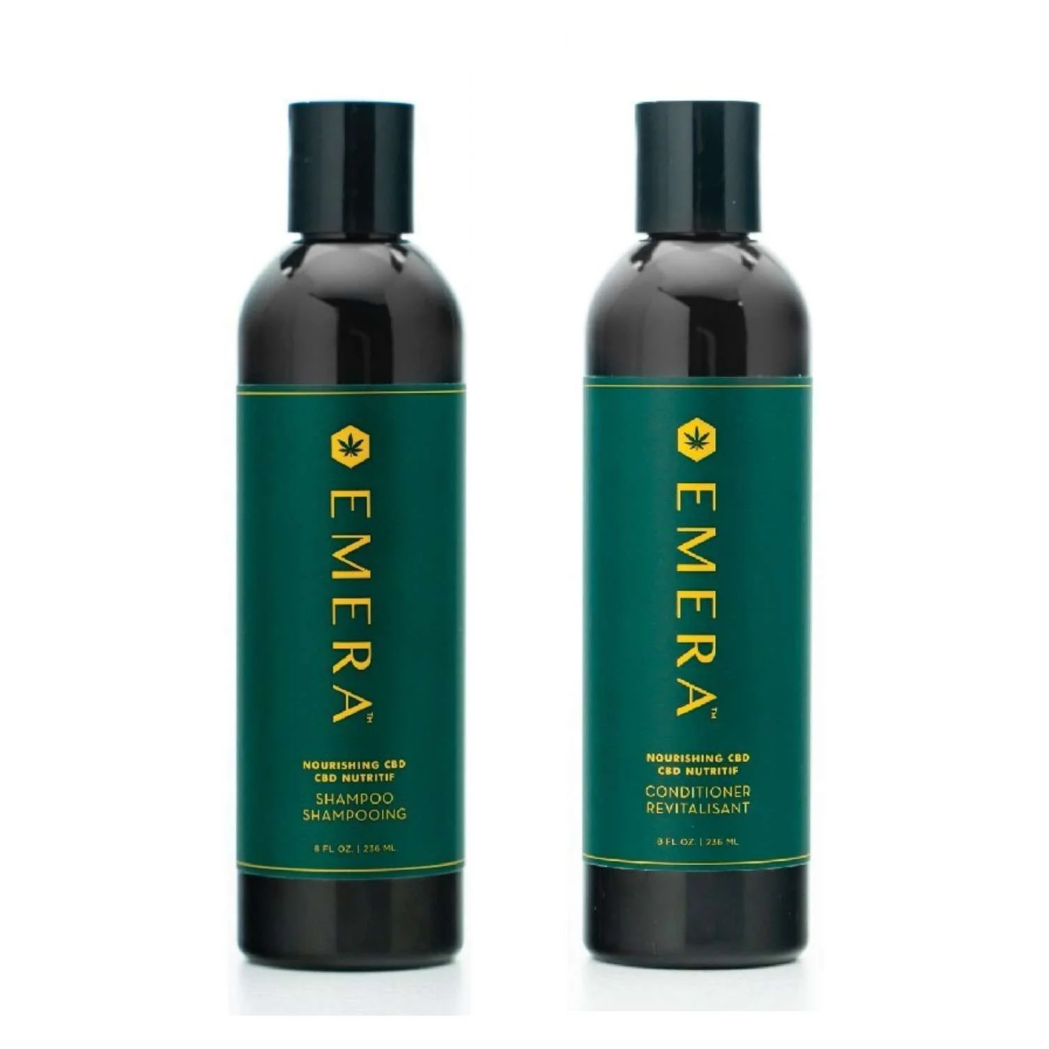 EMERA SHAMPOO & CONDITIONER NOURISHING CBD 296 ML.