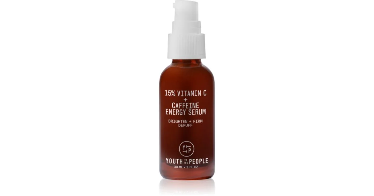 Youth To The People Energy 15% Vitamin C + Caffeina siero illuminante con vitamina C 30 ml