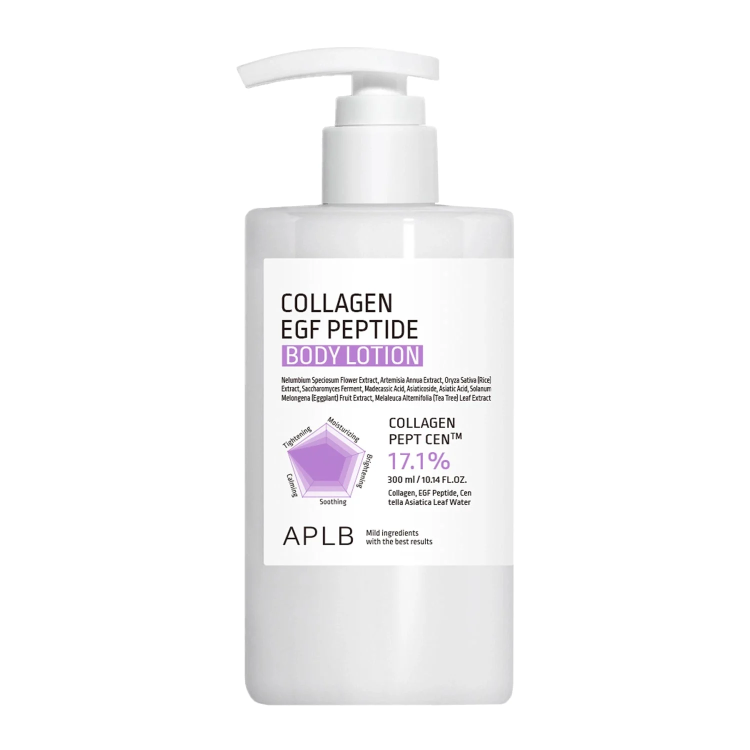 Aplb Collagene EGF Peptidi Lozione Corpo Idratante Rassodante 300ml