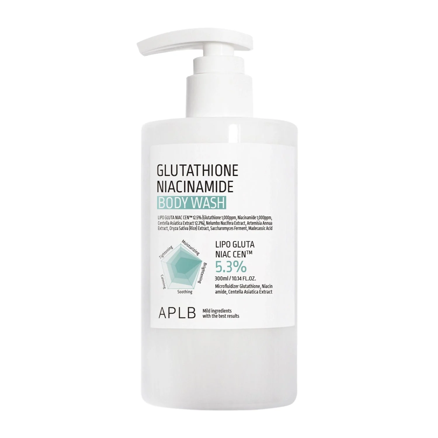 Aplb Glutatione Niacinamide Detergente Corpo 300ml