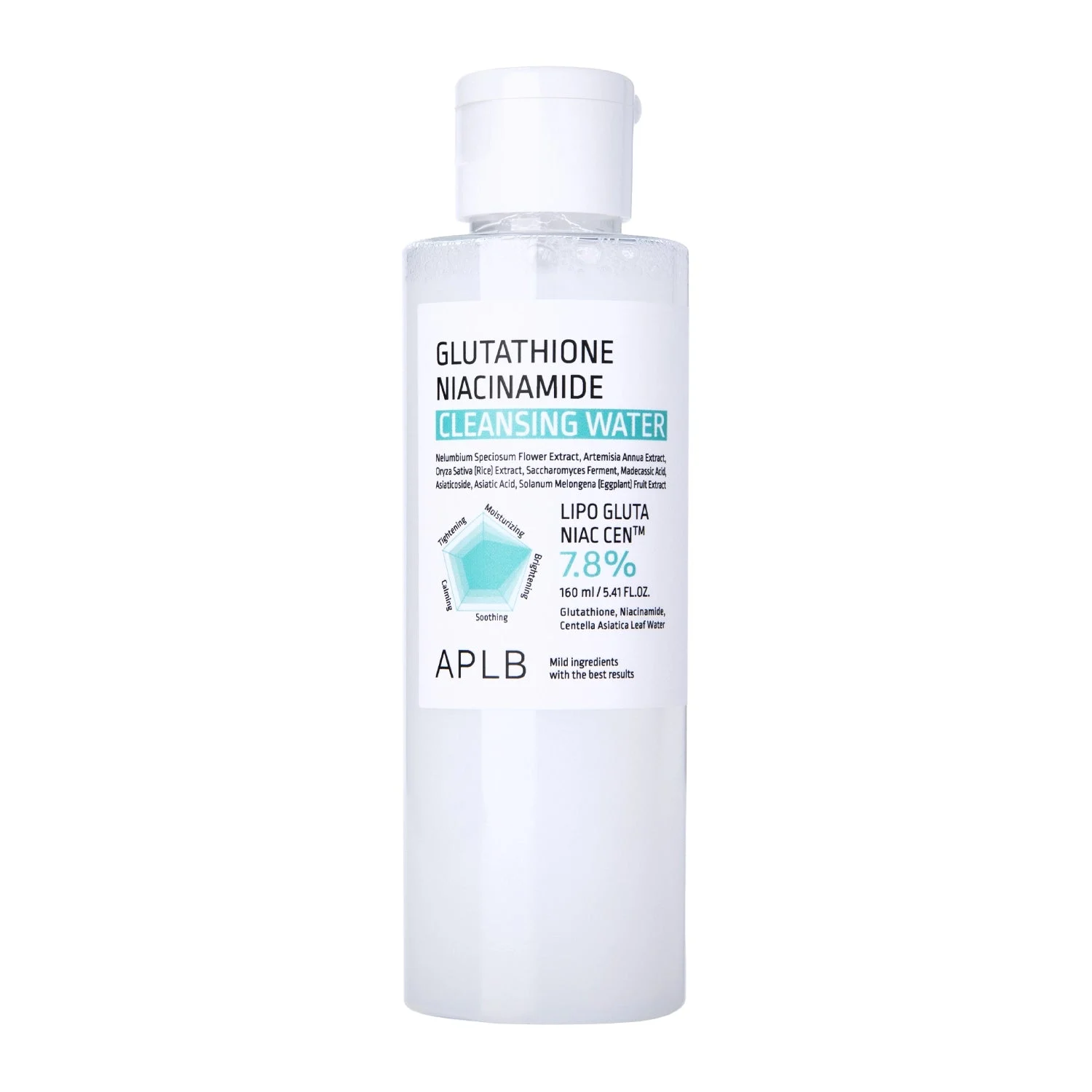 Aplb Glutatione Niacinamide Acqua Detergente 160ml