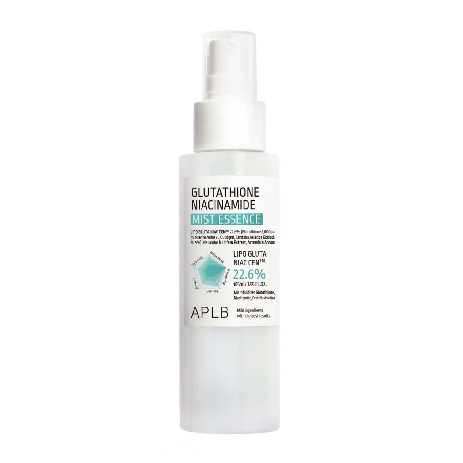Aplb Glutatione Niacinamide Spray Essenza Illuminante 105ml
