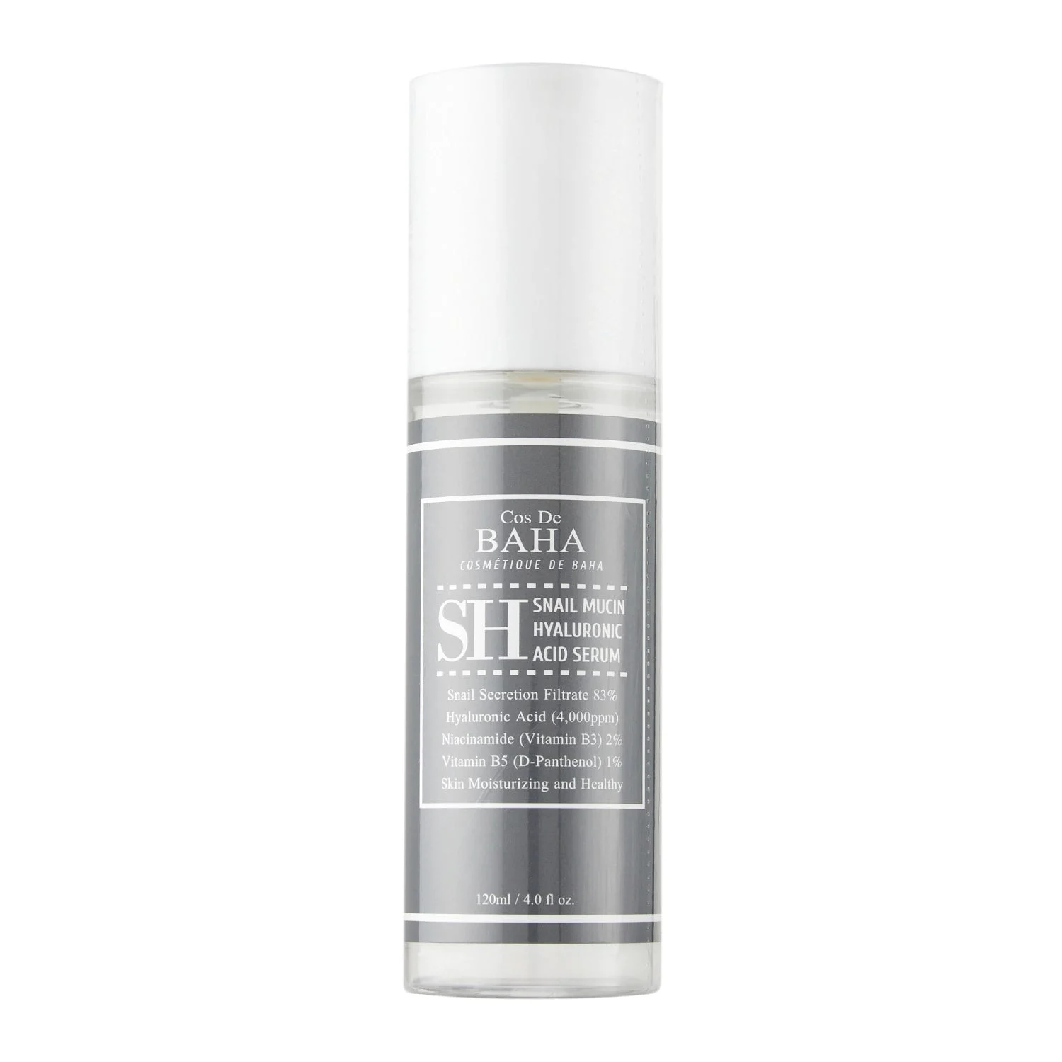 Cos de Baha SH Siero Bava di Lumaca Acido Ialuronico Idratante 120ml