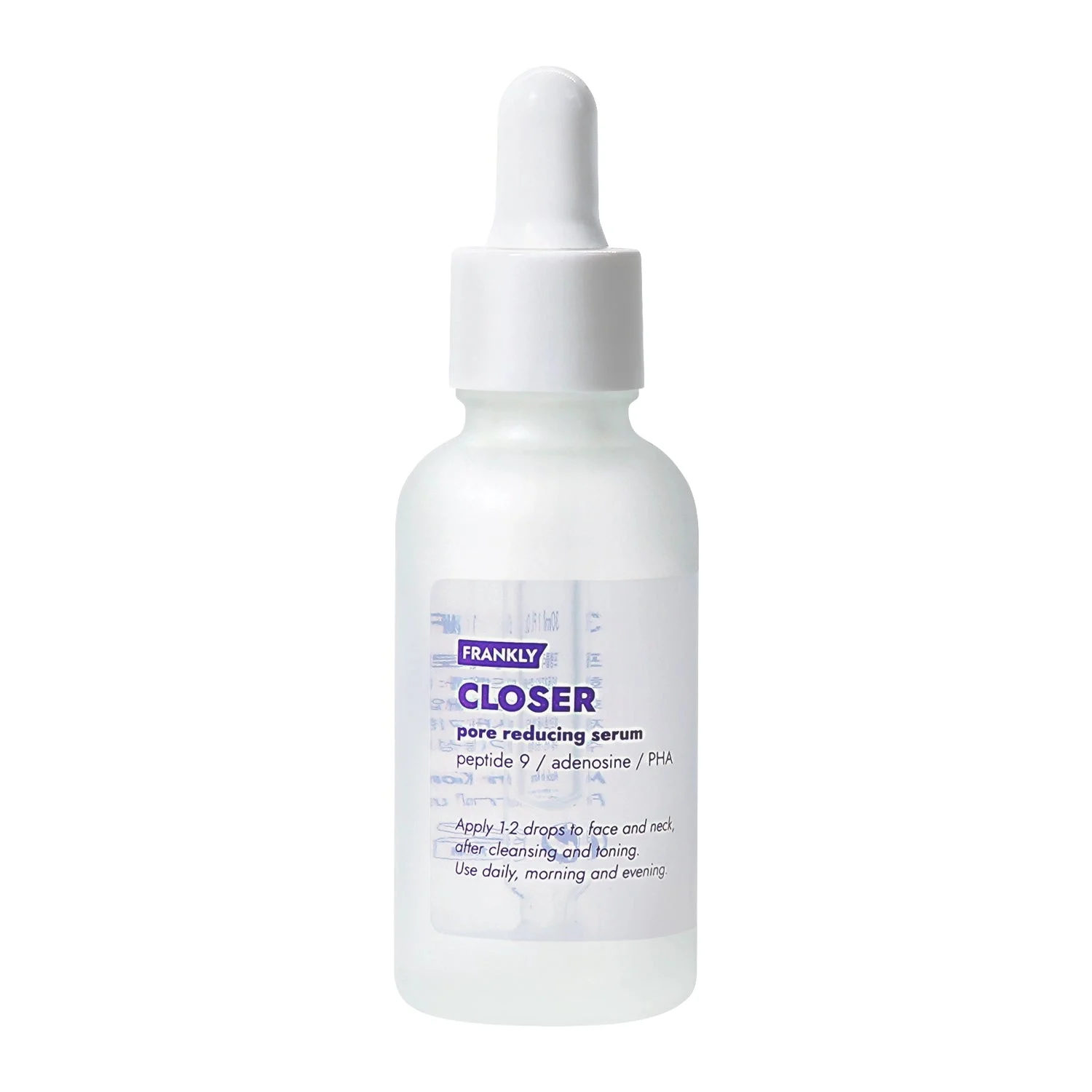 Frankly Closer Pore Reducing Siero Peptidi Riduzione Pori 30ml