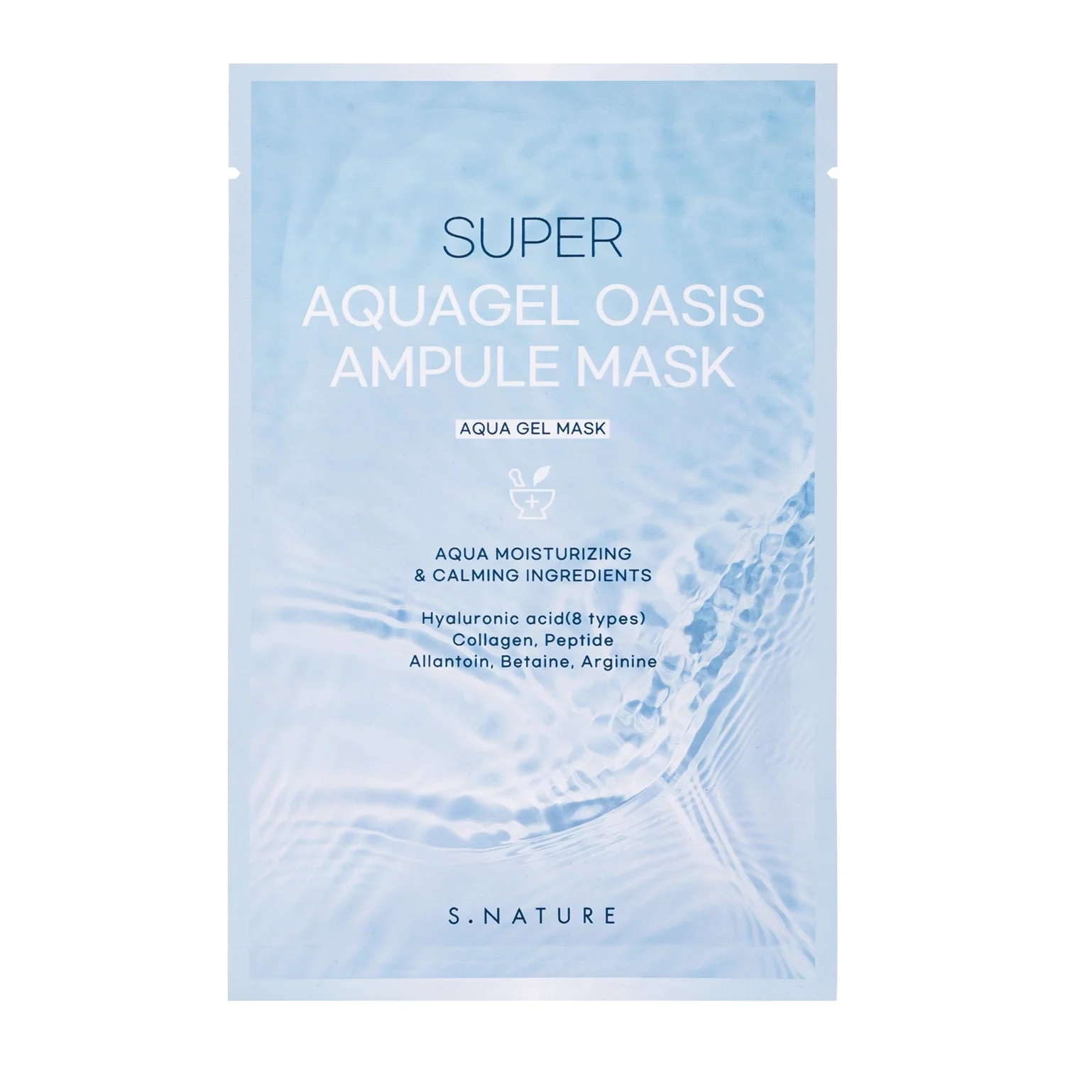 S.Nature Super Aquagel Oasis Maschera in Tessuto Idratante 30ml
