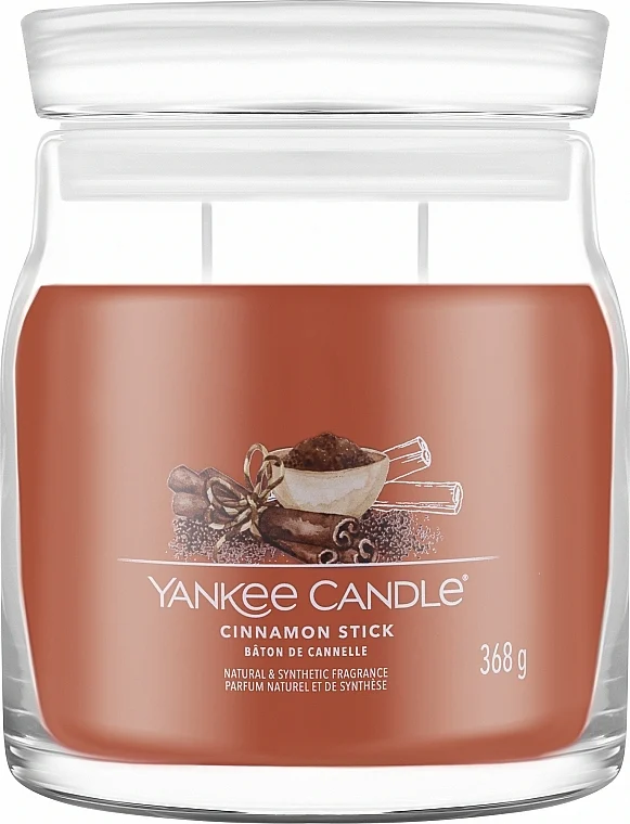 Candela profumata "Cinnamon Stick", 2 stoppini