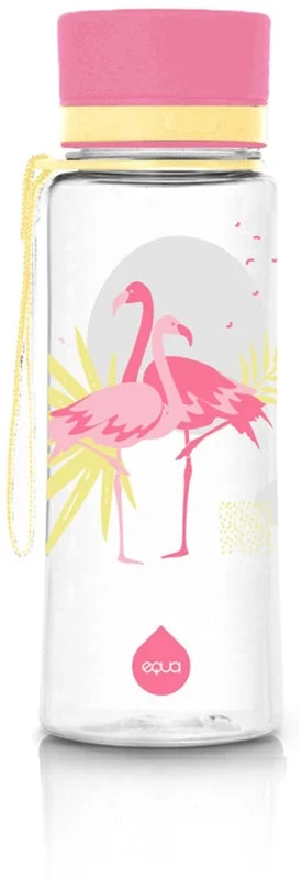 Equa Kids bottiglia per l’acqua per bambini Flamingo 400 ml