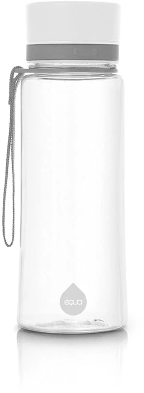 Equa Plain bottiglia per l’acqua colore bianco 600 ml