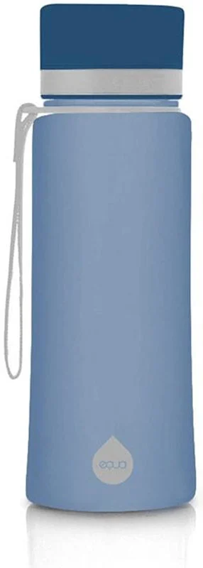 Equa Plain bottiglia per l’acqua colore Midnight 600 ml