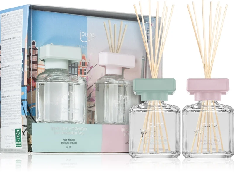 ipuro Essentials Paris & Amsterdam confezione regalo 2× 50 ml