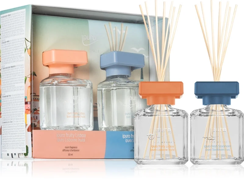 ipuro Essentials Stockholm & Lisboa confezione regalo 2× 50 ml