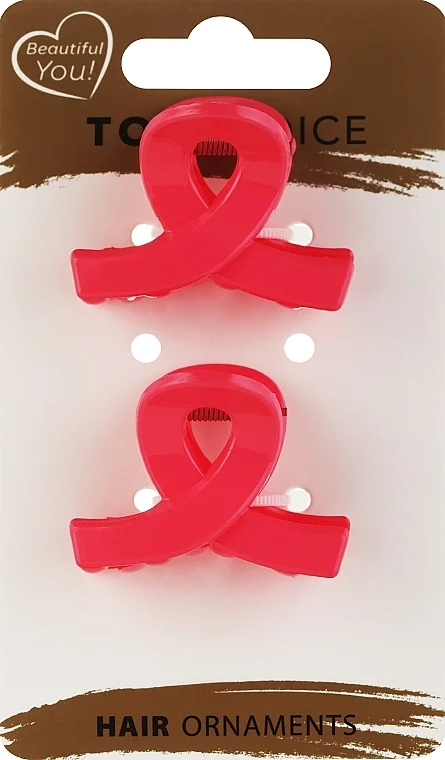 Mollette per capelli, 21428, 2 pz, rosa