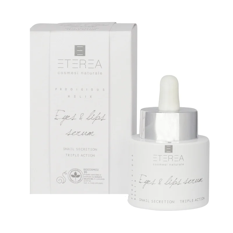 ETEREA Prodigious Helix – Eyes & Lips Serum | Siero Contorno Occhi e Labbra alla Bava di Lumaca