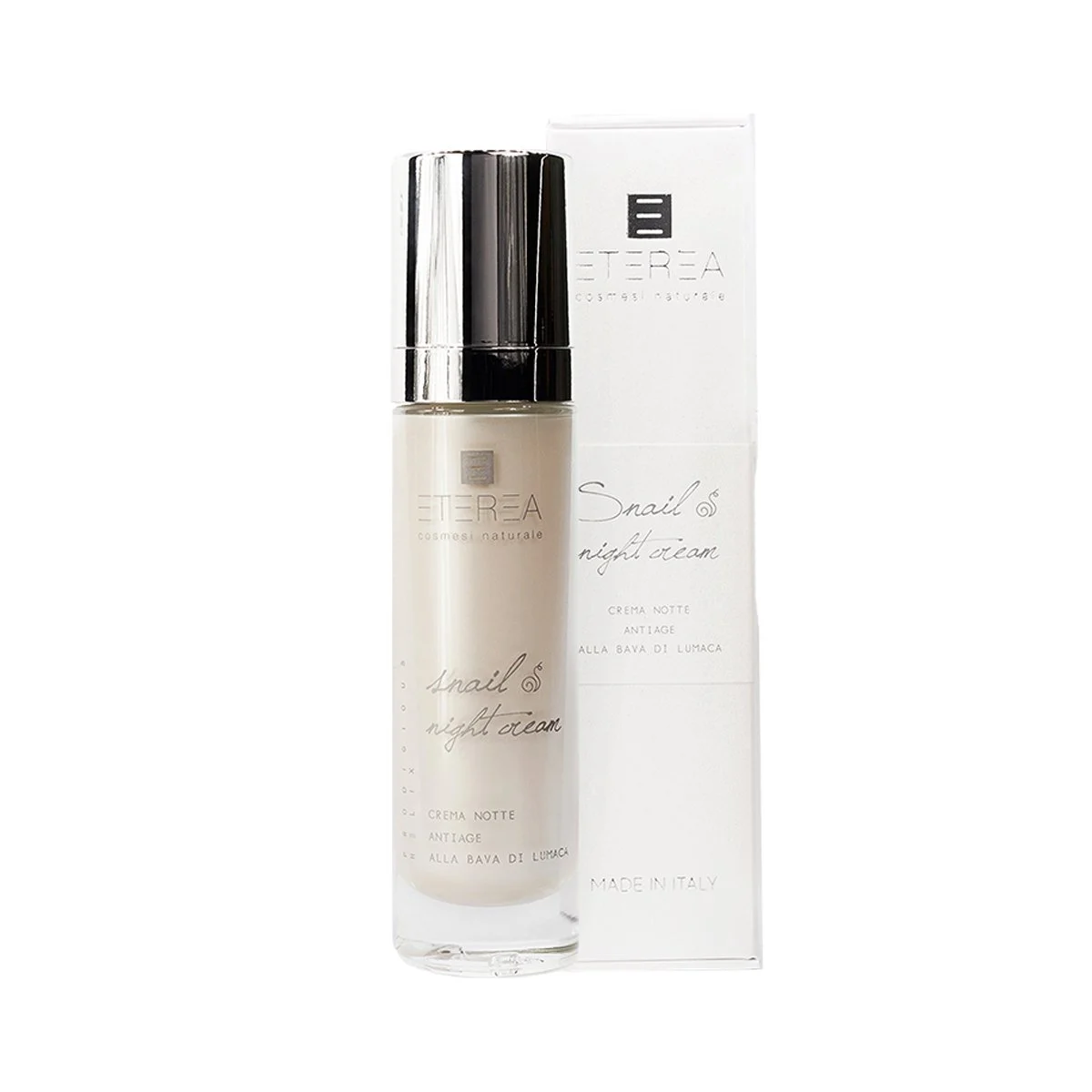 ETEREA Prodigious Helix – Snail Night Cream | Crema Notte Antiage alla Bava di Lumaca