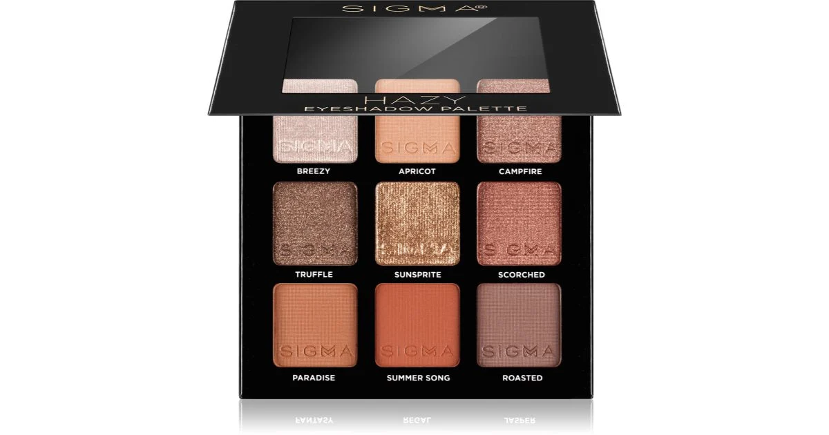 Sigma Beauty Palette Fiery palette di ombretti 9 g