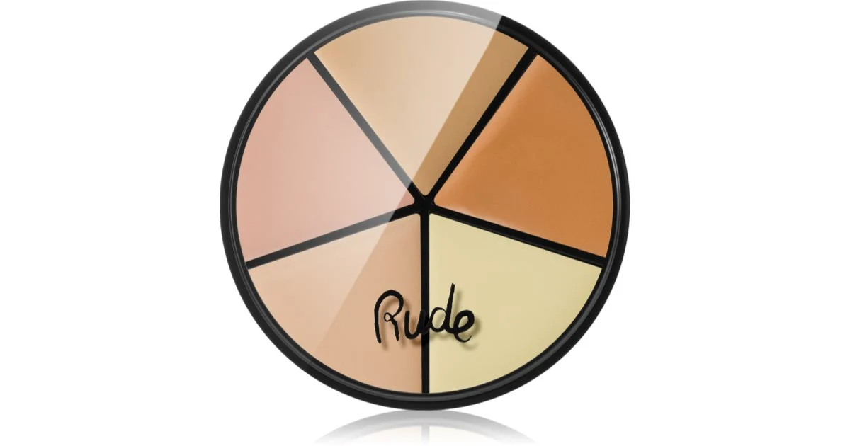 Rude Cosmetics Fabulous Wheel palette di correttori colore Light 7,5 g