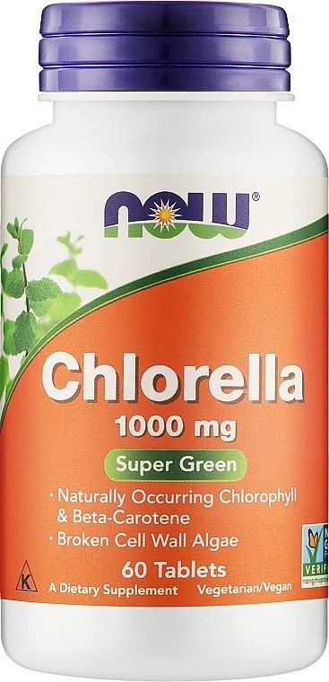 Integratore Naturale alla Clorella, 1000mg