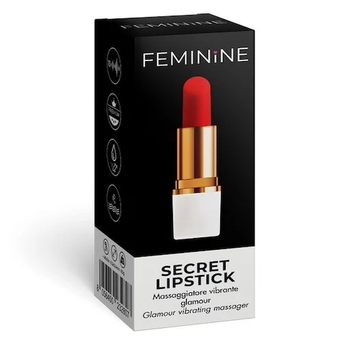 LR WONDER COMPANY FEMININE SECRET LIPSTICK MASSAGGIATORE VIBRANTE SEX TOYS