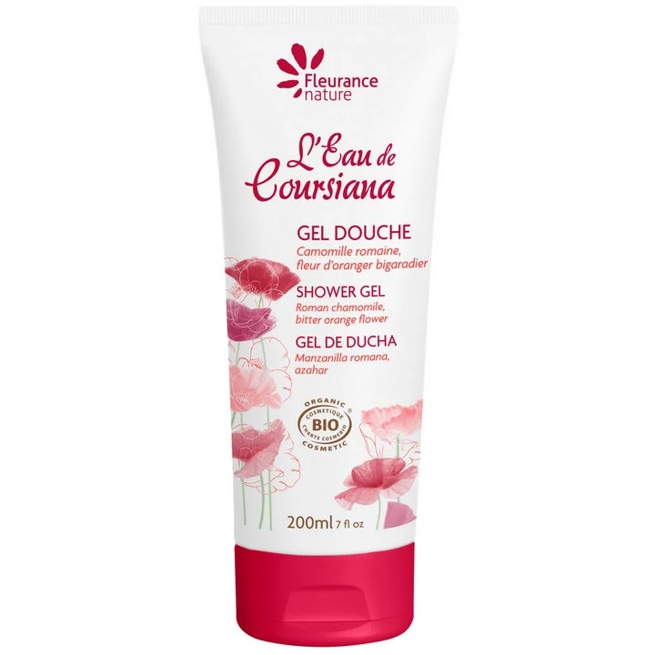 Fleurance Nature Gel Doccia - Camomilla Romana & Fiore d'Arancio Bigaradier - BIO 200 ml