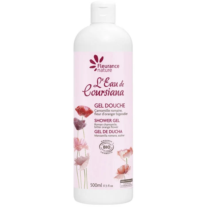 Fleurance Nature Gel Doccia - Camomilla Romana & Fiore d'Arancio Bigaradier - BIO 500 ml