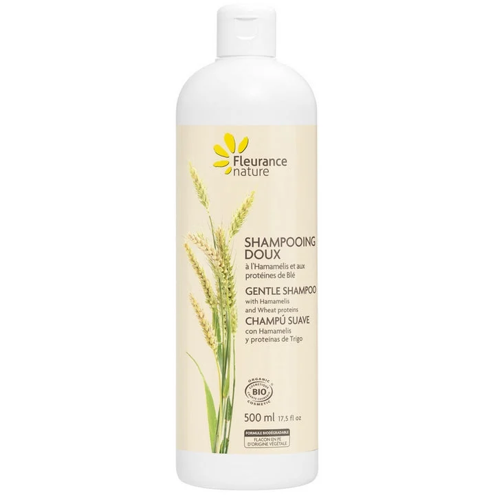 Fleurance Nature Shampoo Dolce - Amamelide & Proteine del Grano - BIO 500 ml