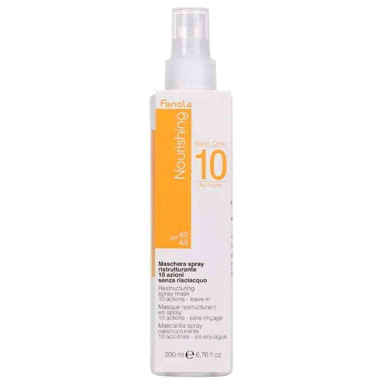 FANOLA NOURISHING MASCHERA SPRAY RISTRUTTURANTE 10 AZIONI SENZA RISCIACQUO 200 ML